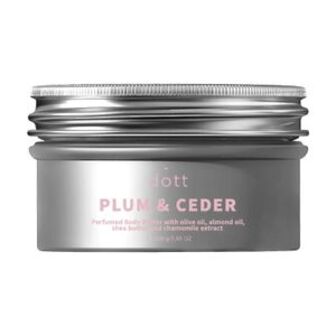 Парфумований батер для тіла Dott Plum & Cedar Perfumed Body Butter з олією оливи, мигдалю, ши та екстрактом ромашки, 200 мл