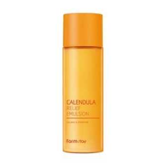 Емульсія для обличчя FarmStay Calendula Relief Emulsion з екстрактом календули, 200 мл