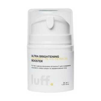 Бустер з двома формами вітаміна С Luff Ultra Brightening Booster для освітлення та омолодження шкіри обличчя, 30 мл