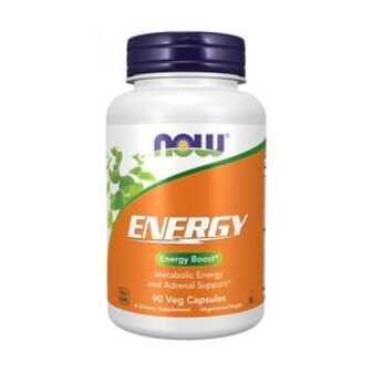 Комплекс для підтримки енергії та наднирників NOW foods Energy, 90 вегетаріанських капсул