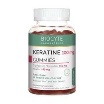 Кератин Biocyte Keratine Gummies 100 мг, 60 жувальних цукерок