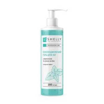 Охолоджувальний гель для ніг Shelly Professional Care з ментолом та олією м'яти, 200 мл