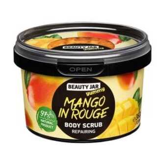 Скраб для тіла Beauty Jar Yummy Mango In Rouge Repairing Body Scrub Рум'янець манго, 360 г
