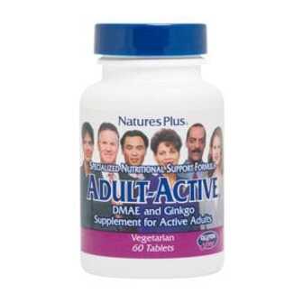 Підтримка енергії у дорослих NaturesPlus Adult-Active, 60 таблеток