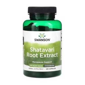 Екстракт кореня шатаварі Swanson Shatavari Root Extract 500 мг, 120 капсул