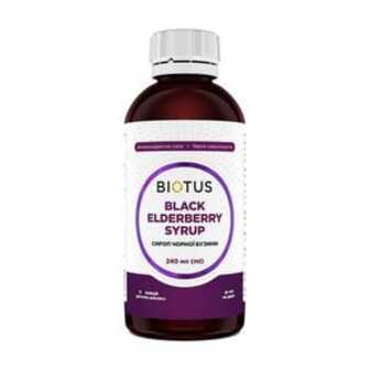 Сироп бузини Biotus Black Elderberry Syrup, 240 мл
