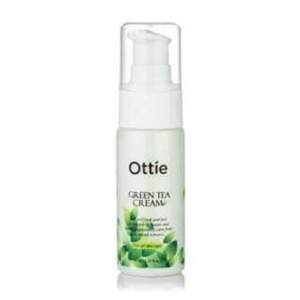 Крем для обличчя Ottie Green Tea Cream з екстрактом зеленого чаю, 40 мл