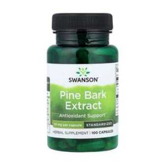 Екстракт соснової кори Swanson Pine Bark Extract 50 мг, 100 капсул