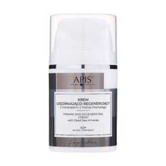 Нічний зміцнювальний та відновлювальний крем для обличчя Apis Natural Cosmetics Inspiration Cream з мінералами Мертвого моря, 40+, 50 мл