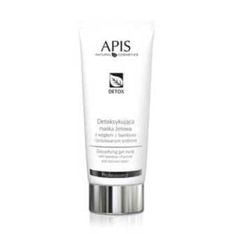 Гелева маска для обличчя Apis Natural Cosmetics Professional Detox Gel Mask With Carbon Bamboo, 200 мл