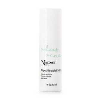 Нічна сироватка-пілінг для обличчя Nacomi Next Level Glycolic Acid 10% з гліколевою кислотою, 30 мл