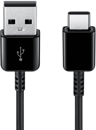 Кабель Samsung USB-A - Type-C 1.5m Black (EP-DG930IBRGRU)