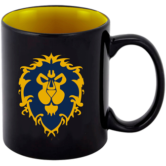 Чашка Blizzard WORLD OF WARCRAFT Alliance 330 мл Black (FWWMUG24BKAll0002)