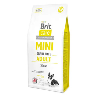 Сухий корм для собак мініатюрних порід Brit Care GF Mini Adult Lamb з ягням 7 кг