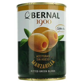 Оливки Bernal Manzanilla без кісточки 292 г