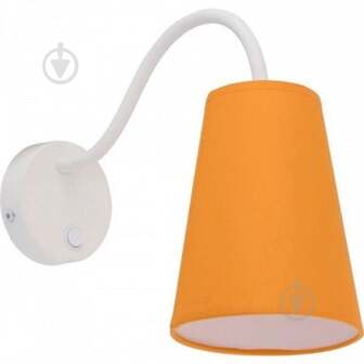 ВИТРИНА! Бра TK Lighting 2448 1x60 Вт E27 белый с желтым Wire