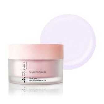 Моделювальний гель для нігтів Nails Molekula Professional Gel 03 Violet (прозорий), 50 мл