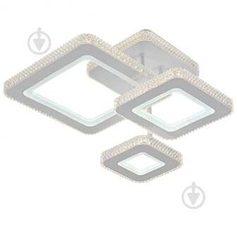 ВИТРИНА! Люстра потолочная Victoria Lighting LED с пультом 80 Вт без цоколя белый Dinner/PL3 white