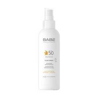 Сонцезахисний водостійкий флюїд-спрей для тіла BABE Laboratorios Fluid Spray SPF 50, 200 мл