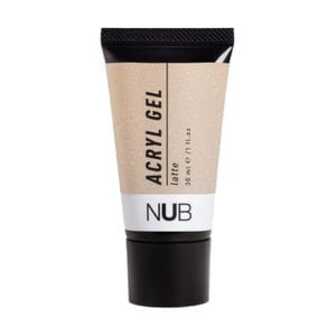 Акриловий гель для нігтів NUB Acryl Gel 08 Latte, 30 мл