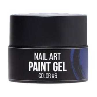 Гель-фарба для нігтів NUB Paint Gel 06 Синя, 5 г