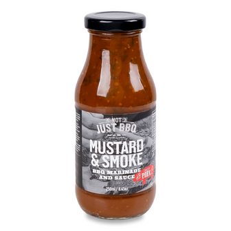 Маринад і соус Not Just BBQ гірчиця і дим, 250г