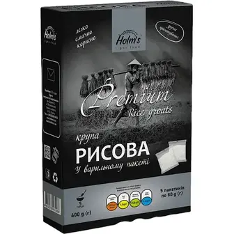 Крупа рисова Holm's light food 400 г