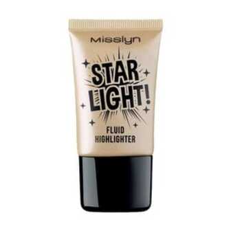 Хайлайтер-флюїд для обличчя Misslyn Star Light! Fluid Highlighter 2 Big Bang Glow!, 17 мл