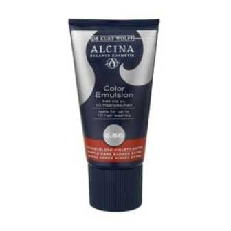 Відтінкова емульсія для волосся Alcina Color Emulsion 6.66 Purple Dark Blonde Extra, 150 мл