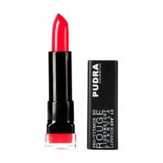 Помада для губ Pudra Cosmetics Rouge Lightweight Formula Lipstick SPF10 з провітаміном B5, 14 Lovely Pink, 4.5 мл