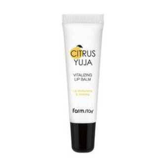 Бальзам для губ FarmStay Citrus Yuja Vitalizing Lip Balm з екстрактом юдзу, 10 г