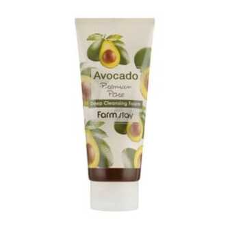 Пінка для вмивання FarmStay Avocado Premium Pore Deep Cleansing Foam з екстрактом авокадо, 180 мл