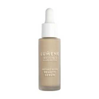 Зволожувальна сироватка-флюїд для обличчя Lumene Invisible Illumination Instant Glow Beauty Serum з тонувальним ефектом, Universal Medium, 30 мл