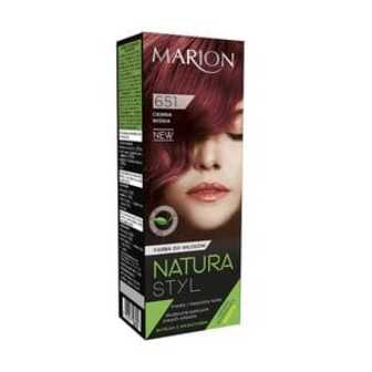 Фарба для волосся Marion Natura Styl Hair Dye 651 Black Cherry, 90 мл
