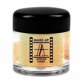 Розсипчаста перламутрова пудра для повік Make-Up Atelier Paris Pearl Powder PP17 Yellow Gold, 4 г