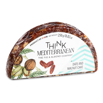 Пиріг Think Mediterranean фініки та волоський горіх, 250г