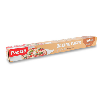 Пергамент для випічки Paclan 42х38 см 16 аркушів, шт