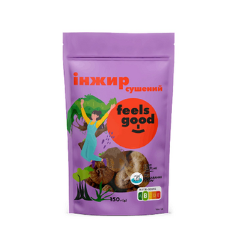 Інжир Feels good сушений, 150г