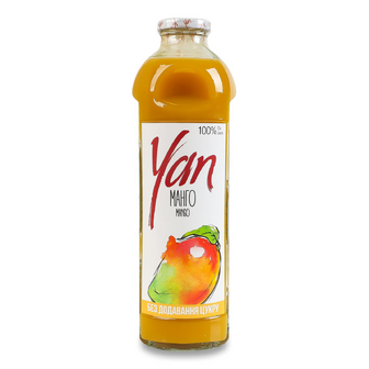 Сік Yan Манго без цукру, 930мл