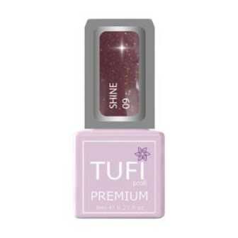 Гель-лак для нігтів Tufi profi Premium Shine 09 Майлі, 8 мл
