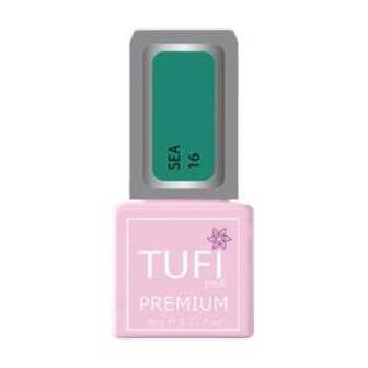 Гель-лак для нігтів Tufi profi Premium Sea 16 Бірюзові перли, 8 мл