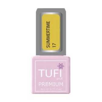 Гель-лак для нігтів Tufi profi Premium Summertime, 17 Стиглий лимон, 8 мл