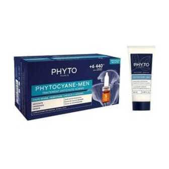 Чоловічий набір для волосся Phyto Phytocyane Men (шампунь, 100 мл + ампули проти випадіння, 12*3.5 мл)