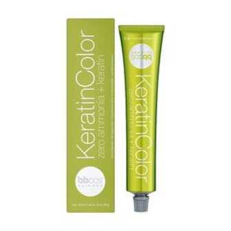 Безаміачна фарба для волосся BBcos KeratinColor Hair Cream, 8/21 блонд світло-попелястий фіолетовий, 100 мл