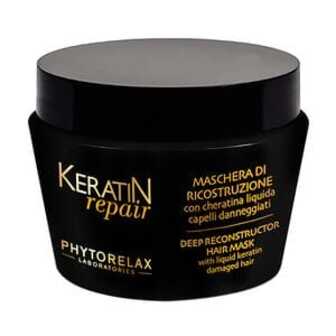 Відновлювальна маска Phytorelax Laboratories Keratin Repair Deep Reconstructor Mask для пошкодженого волосся, з кератином, 250 мл