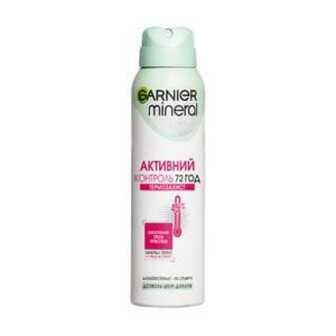 Дезодорант-антиперспірант GARNIER Mineral Активний Контроль, Термозахист, 75H, жіночий, 150 мл
