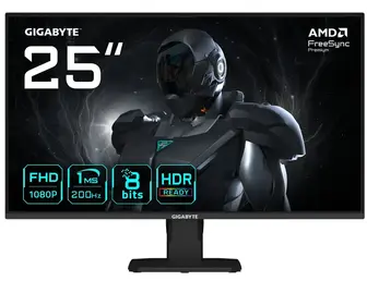 - Монітор 24,5" Gigabyte GS25F2 Gaming Monitor