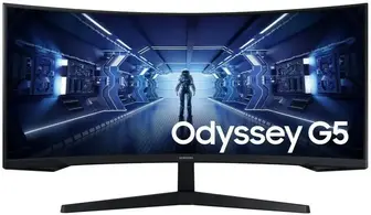 - Монітор Samsung 34" Odyssey G5 C34G55TWW (LC34G5TWWIXCI)