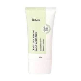 Сонцезахисний крем для обличчя IUNIK Centella Calming Daily Sunscreen SPF 50+ PA++++ з екстрактом центелли, 60 мл