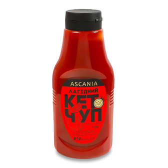 Кетчуп Ascania Лагідний, 850мл